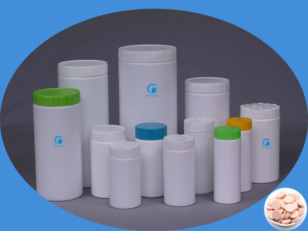 HDPE 85ml Cylindrical Plastic Bottle (MD-835)