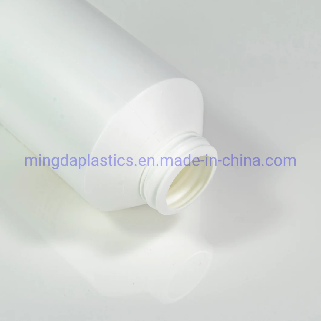 Oxygen Resistance Food Grade Tamper Evident Sloping Shoulder Plastic Packaging 500ml HDPE Bottle