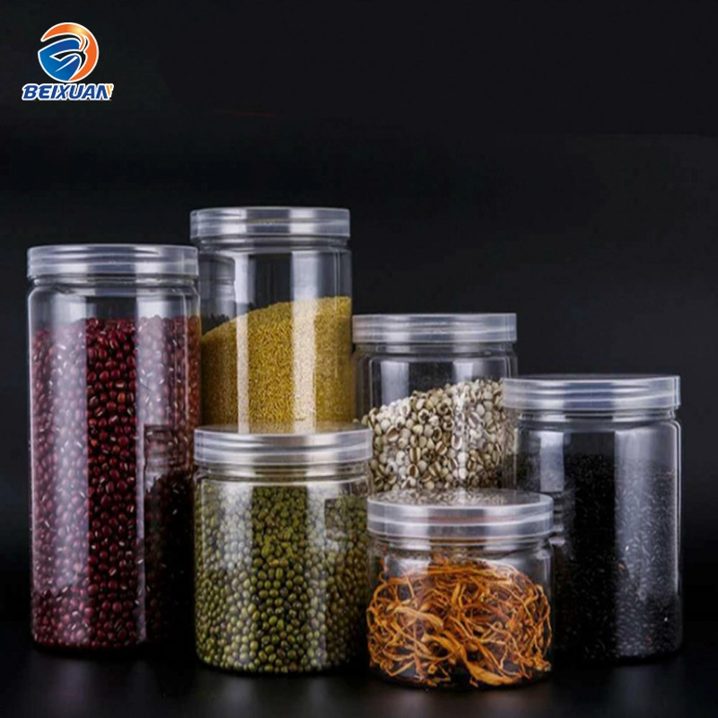 Wholesale Pet Plastic Jar Food Storage Containers