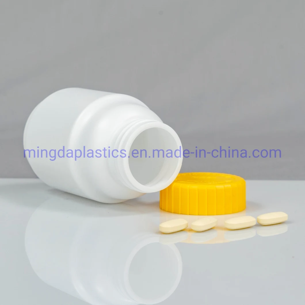 CRC Cap High Density Oxygen Resistance Food Grade HDPE Irregular Round Bottle