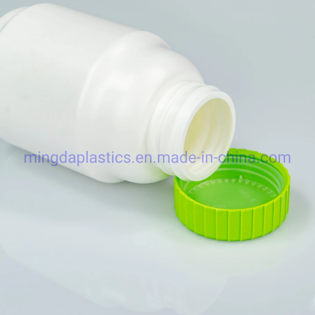 Free Sample High Density Oxygen Resistance Food HDPE Irregular Round Plastic Bottle