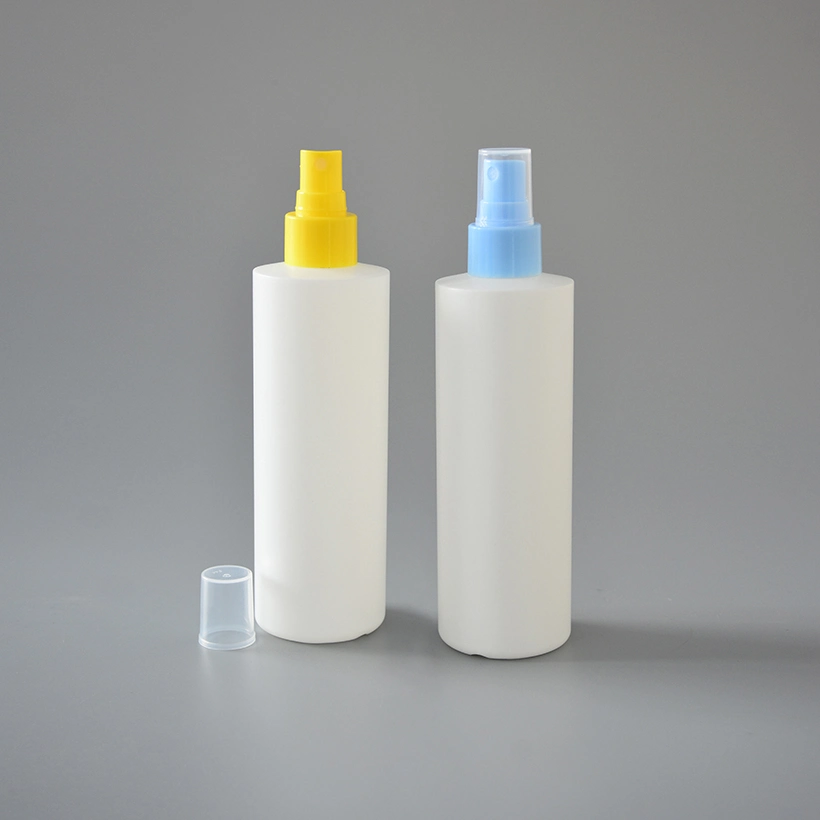 HDPE Matte White Round Empty Fine Mist Spray Bottle